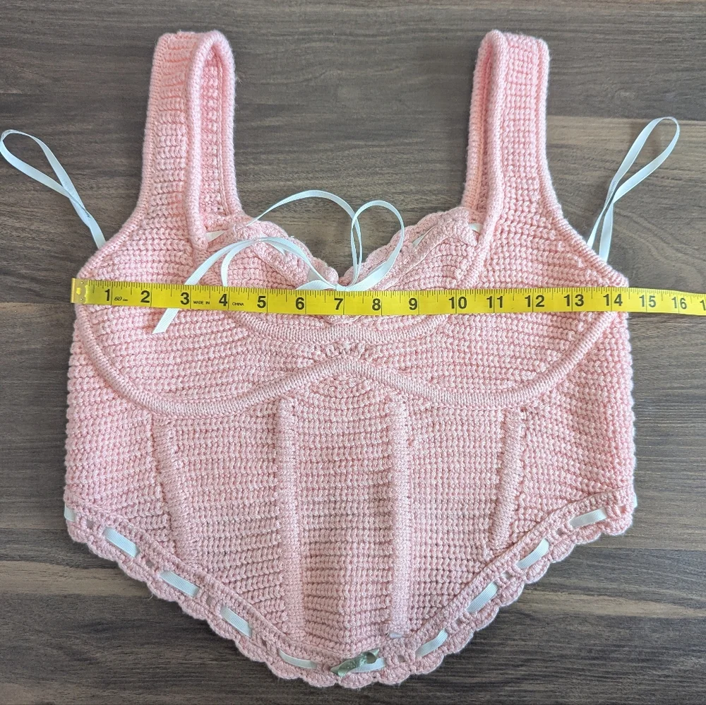For Love And Lemons Crochet Top - Picture 9 of 11